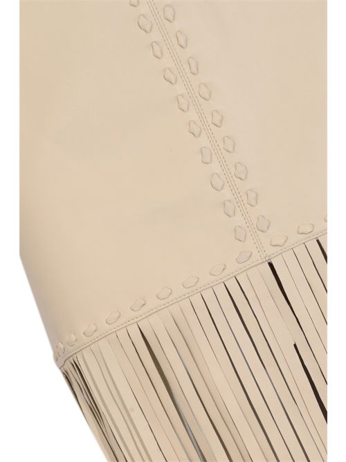 Gonna in pelle con frange BLUGIRL | RA6029 P035630907
